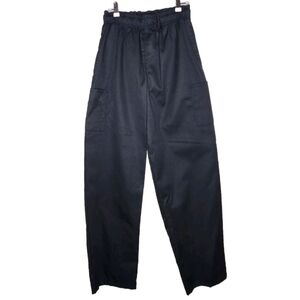 Natural Uniforms Heavy Duty Black Chef Pants